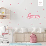monmo_nalepka na stenu_meno_laura