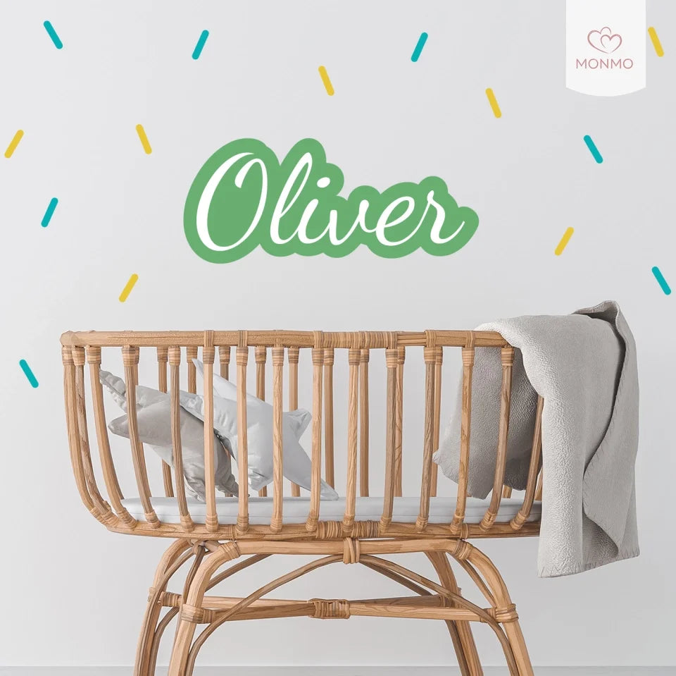 monmo_nalepka na stenu_meno_oliver