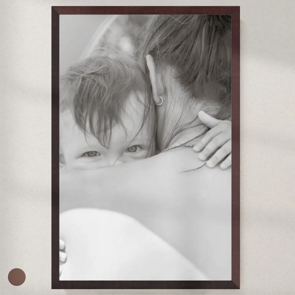 60x90 40x60 brown frame