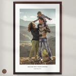 60x90 40x60 brown frame