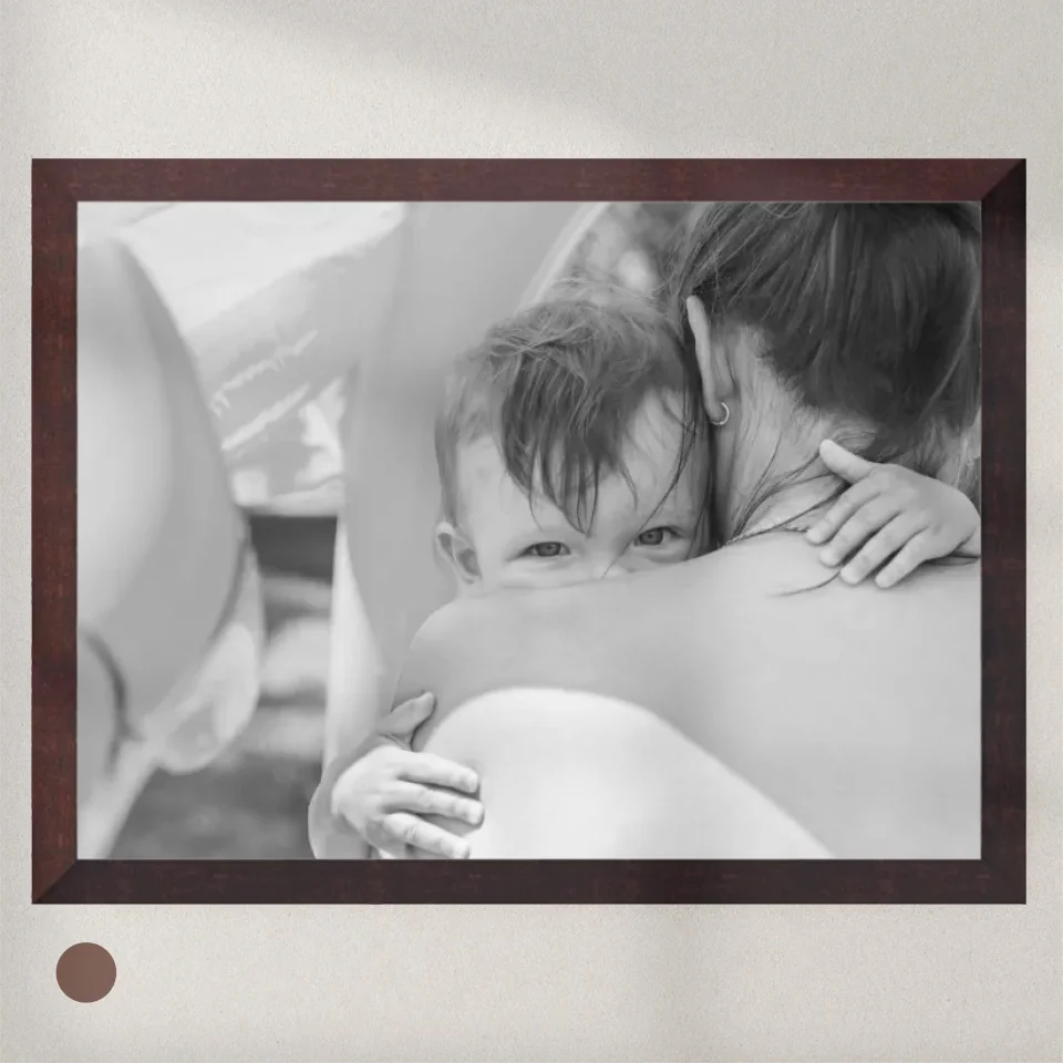 produc base 40x30 - brown frame