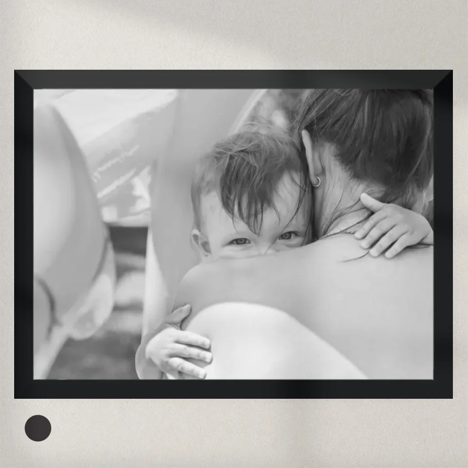 produc base 40x30 - black frame