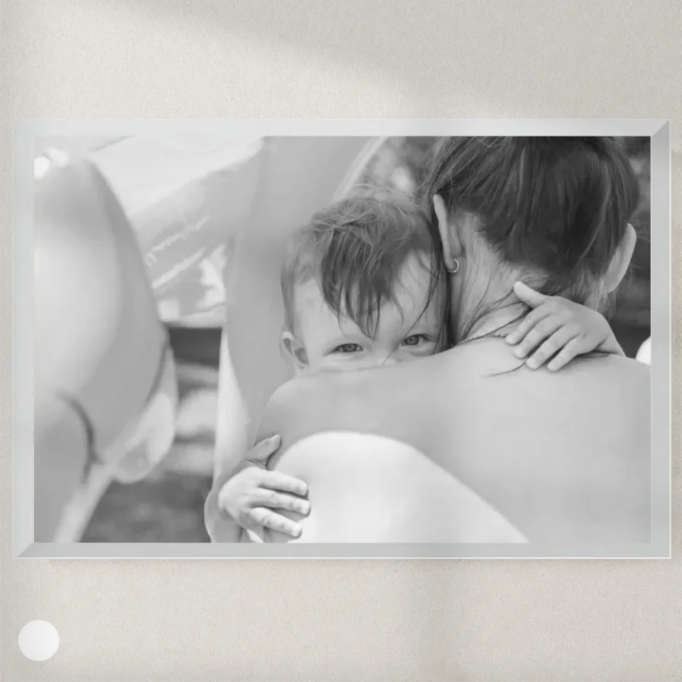 product base 60x40 90x60 - white frame