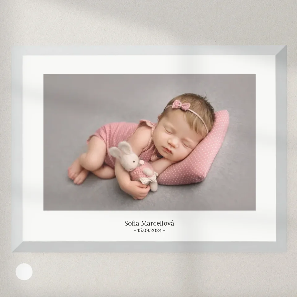 produc base 40x30 - white frame