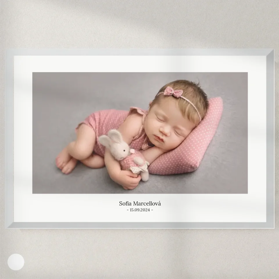 product base 60x40 90x60 - white frame