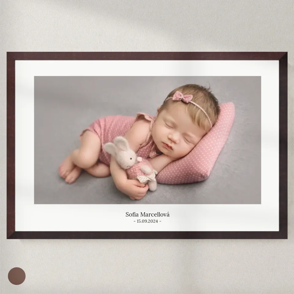 product base 60x40 90x60 - brown frame