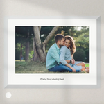 produc base 40x30 - white frame