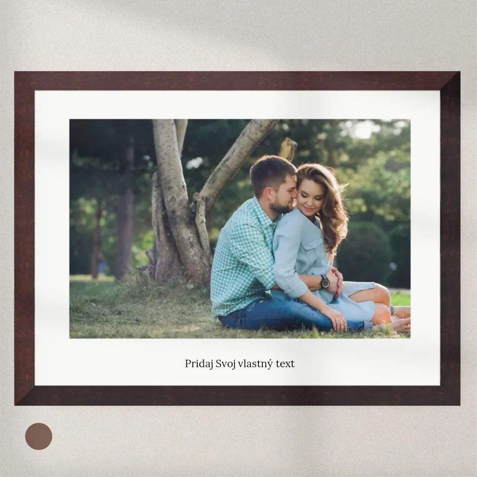 produc base 40x30 - brown frame