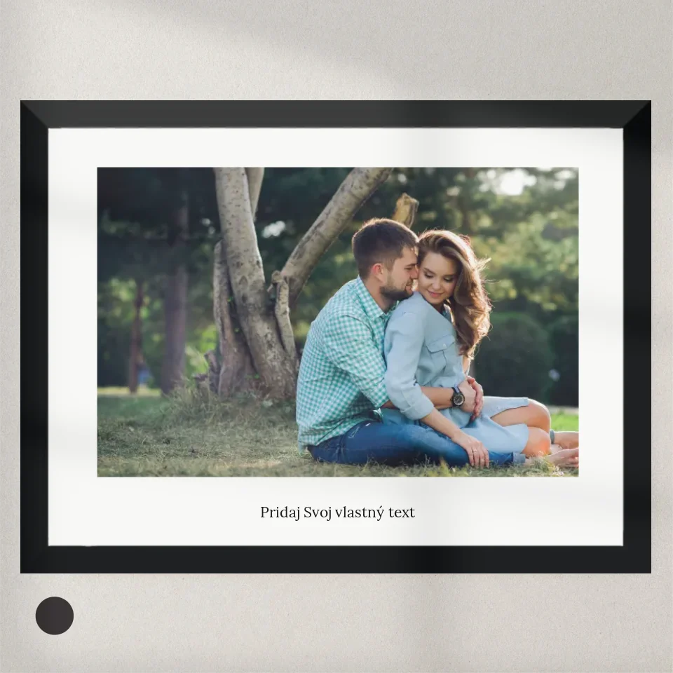 produc base 40x30 - black frame