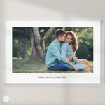 product base 60x40 90x60 - white frame