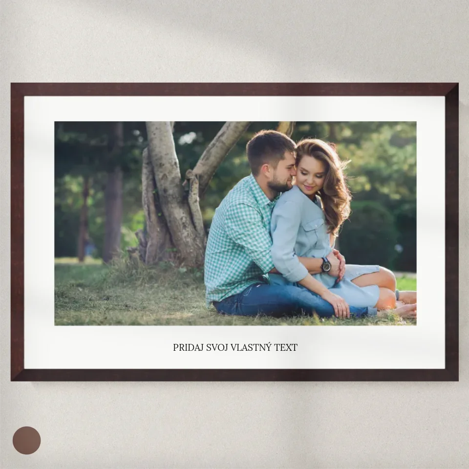 product base 60x40 90x60 - brown frame