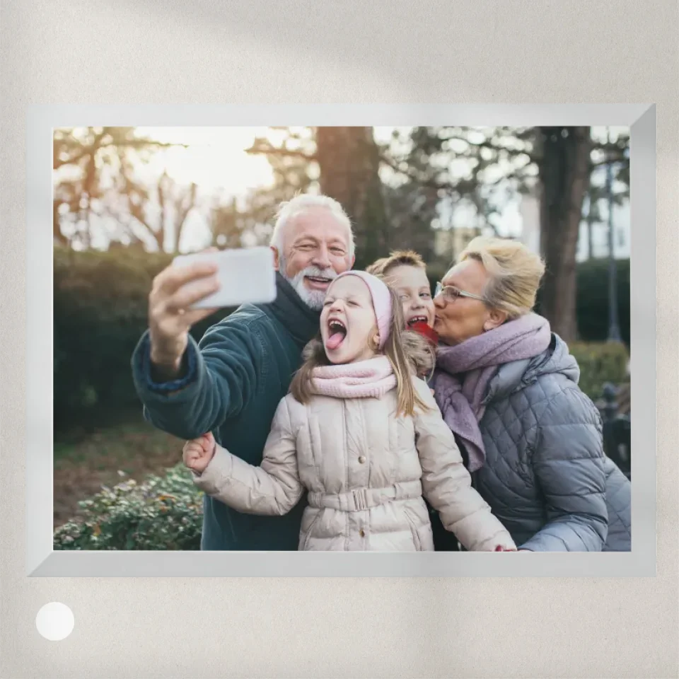 produc base 40x30 - white frame