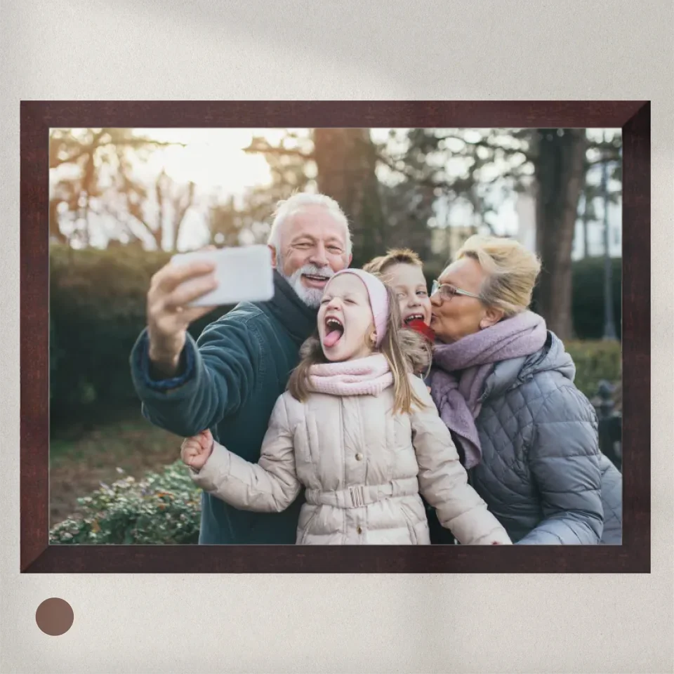 produc base 40x30 - brown frame