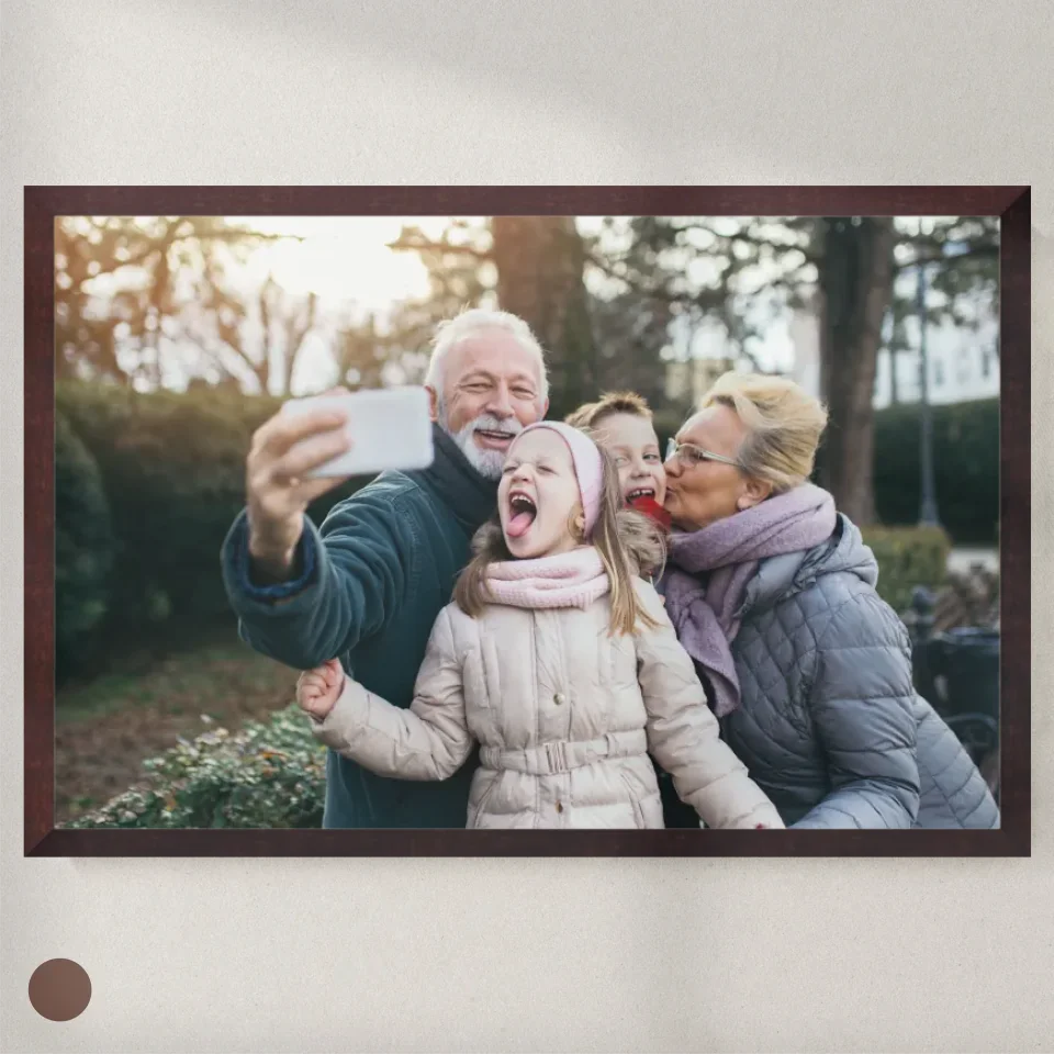 product base 60x40 90x60 - brown frame