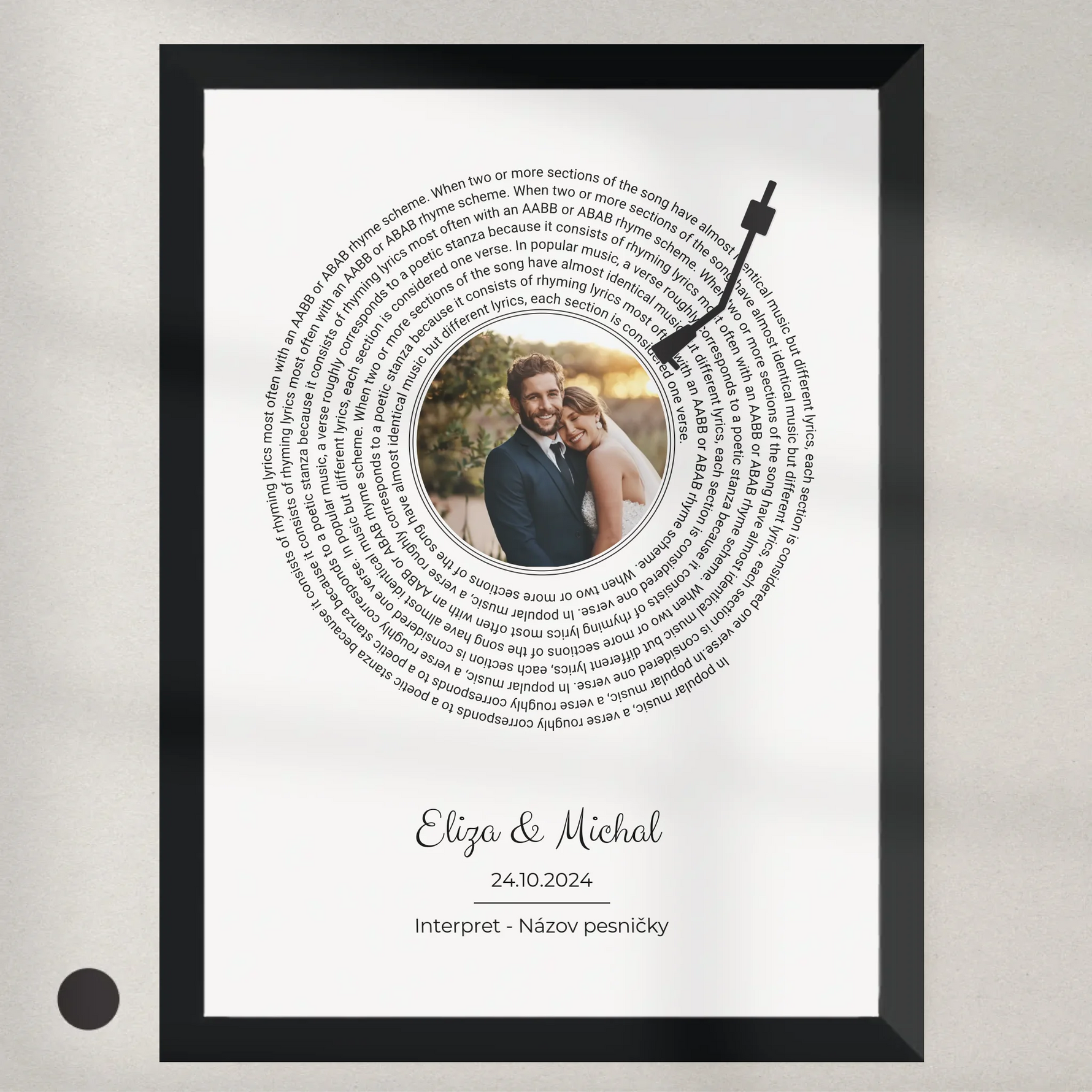 produc base 30x40-black frame