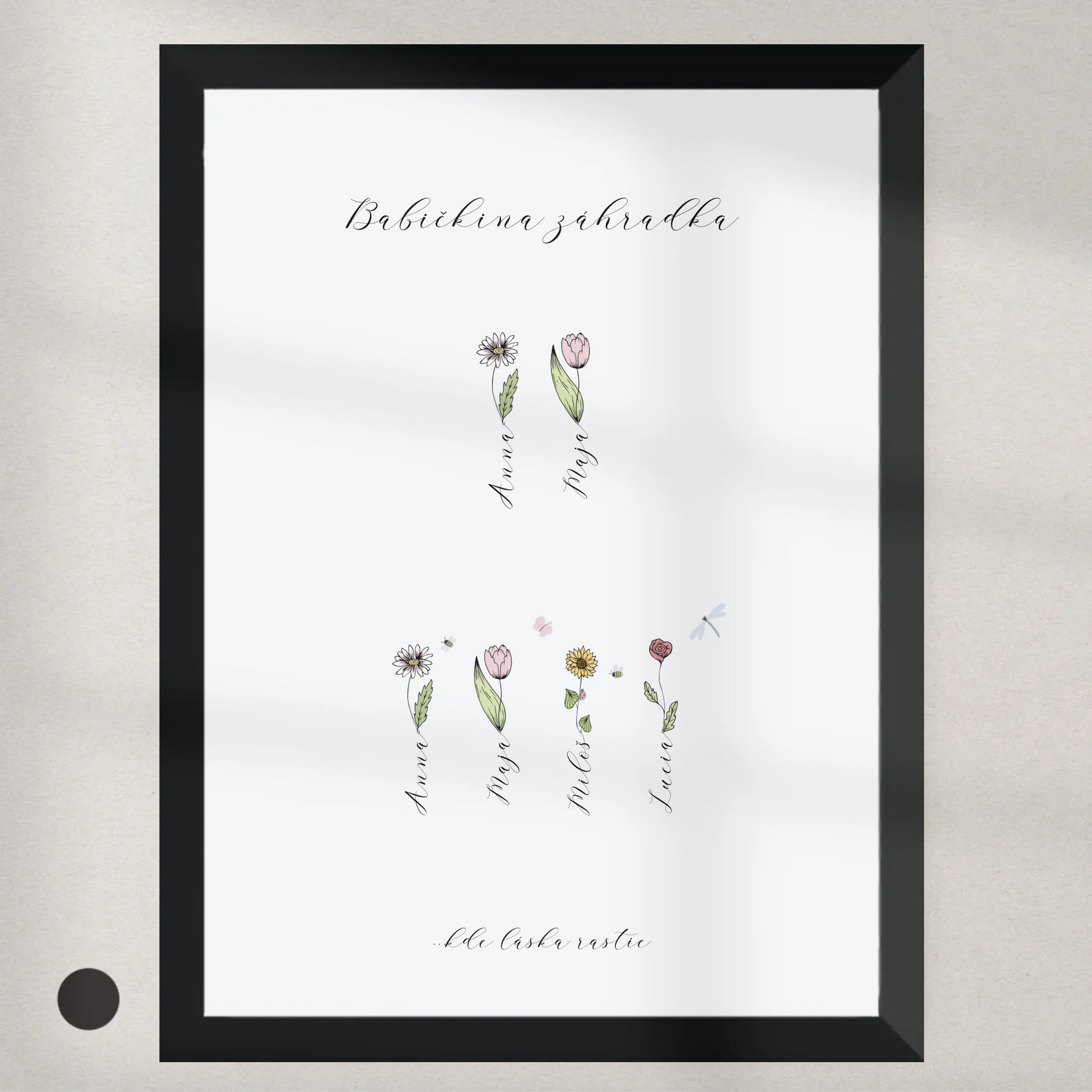 produc base 30x40-black frame