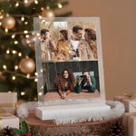 akrylova plaketa_vianoce_biely stojan