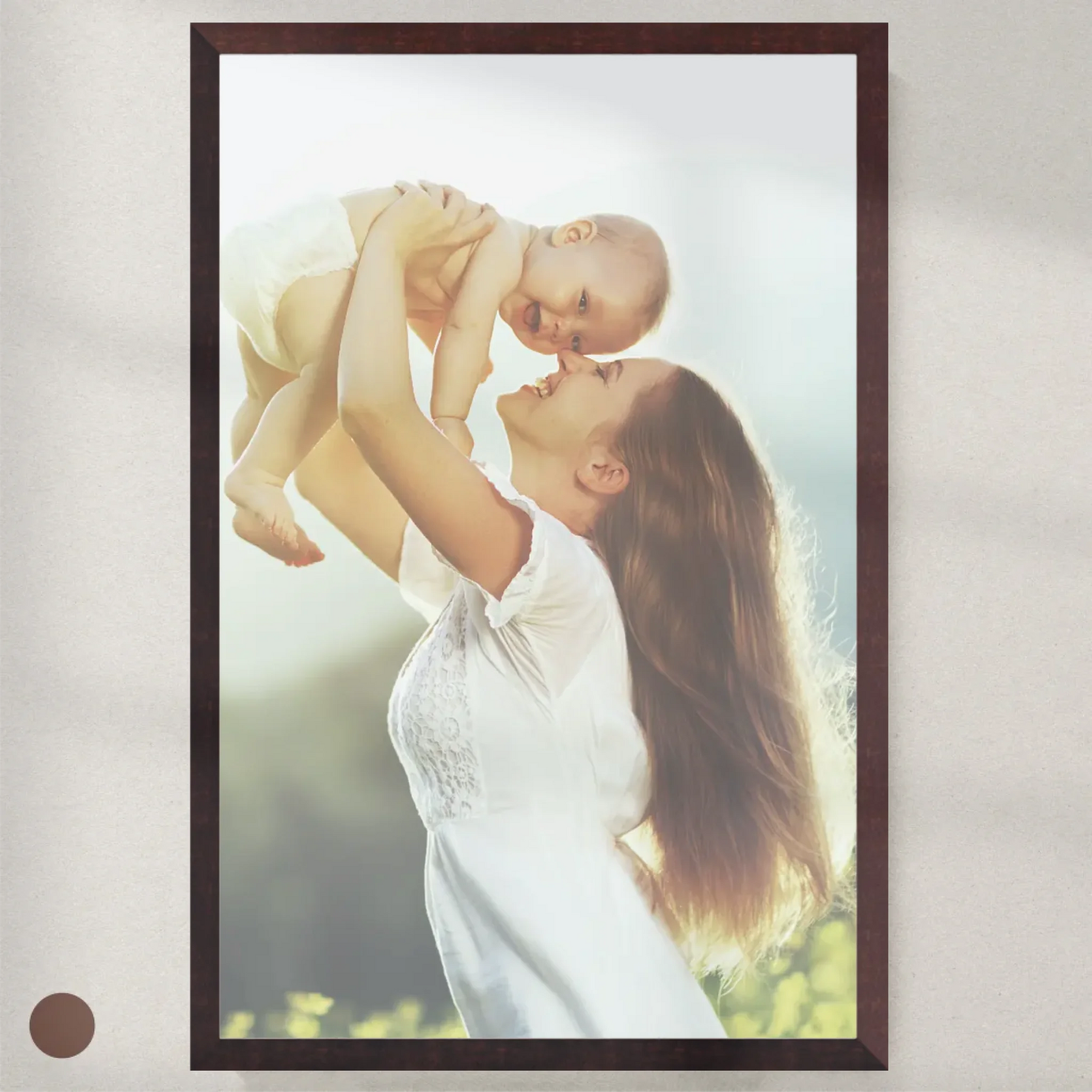 60x90 40x60 brown frame