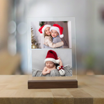 akrylova plaketa - tmavy stojan - monmo