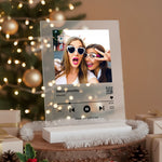 akrylova plaketa_vianoce_biely stojan
