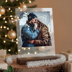 akrylova plaketa_vianoce_tmavy stojan