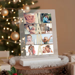 akrylova plaketa_vianoce_biely stojan