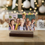 christmas - akrylova plaketa na sirku