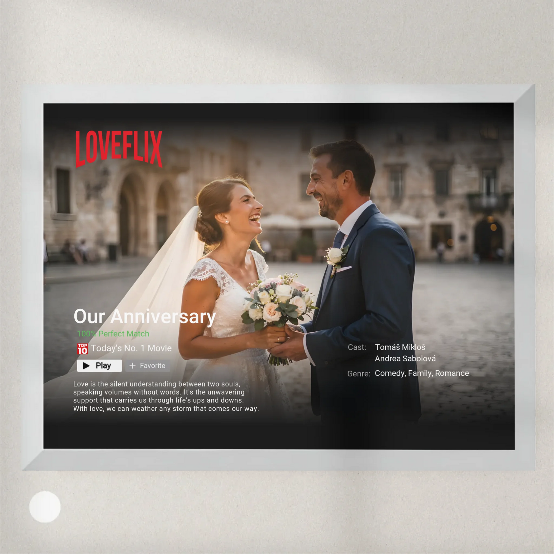 produc base 40x30 - white frame