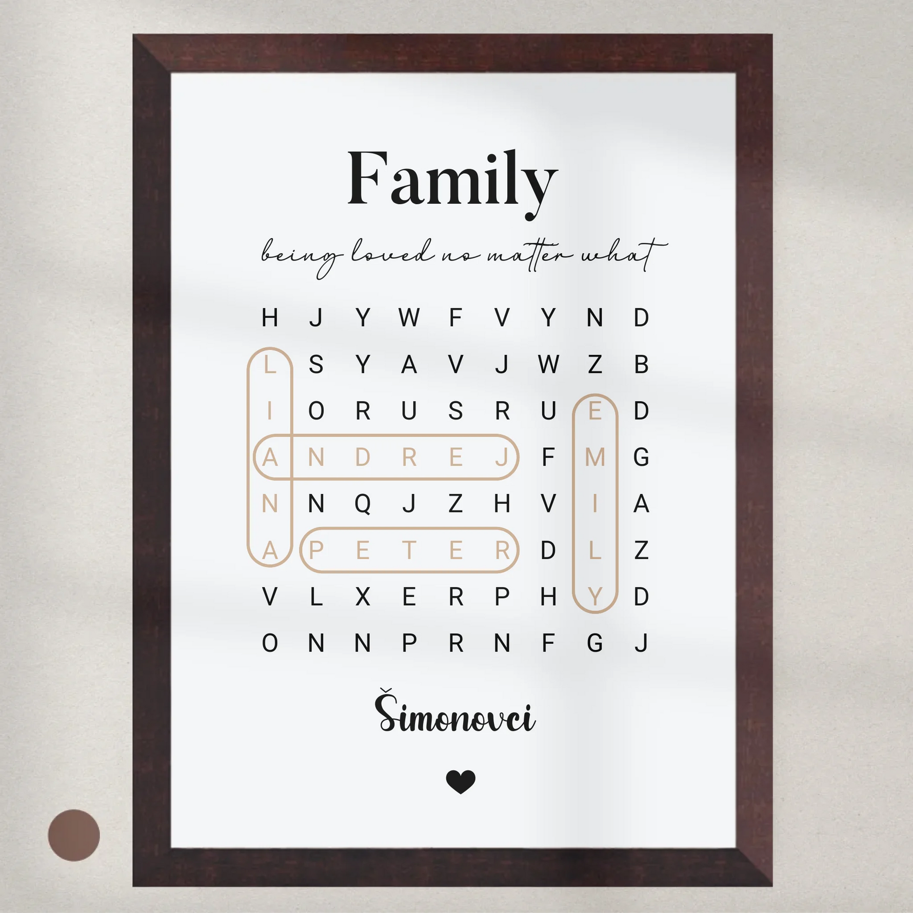 produc base 30x40-brown frame