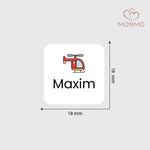 samolepky menovky-MINI